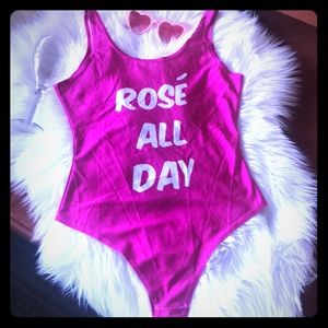 Rosé All Day Bodysuit